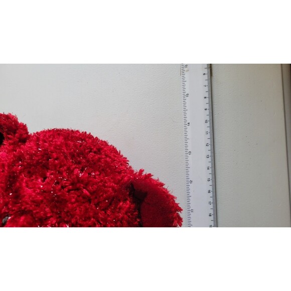 Russ Berrie Plush Stuffed Bear ROSETTA Bears From The Past Tag #4917 Red Sparkle - Picture 3 of 5